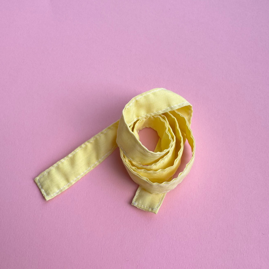 Soffband Buttergelb