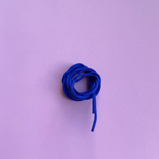 Wildlederband dunkelblau